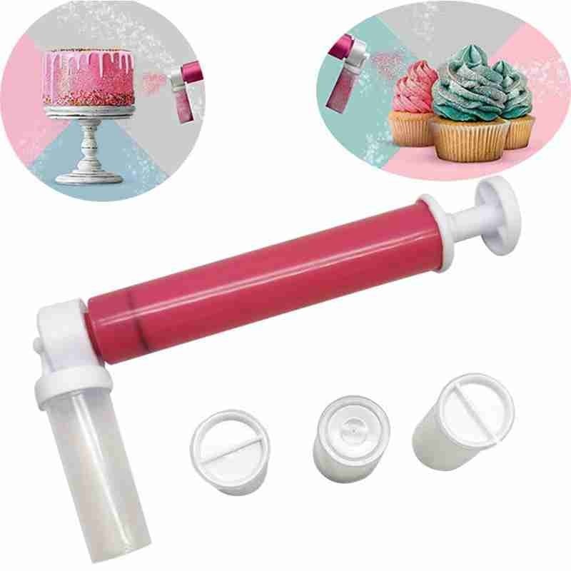 Cheers.US Manual Airbrush for Cake Glitter Decorating Tools