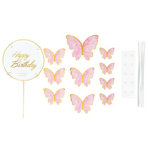 Wholesale gold butterfly cake decorations For Creating Attractive